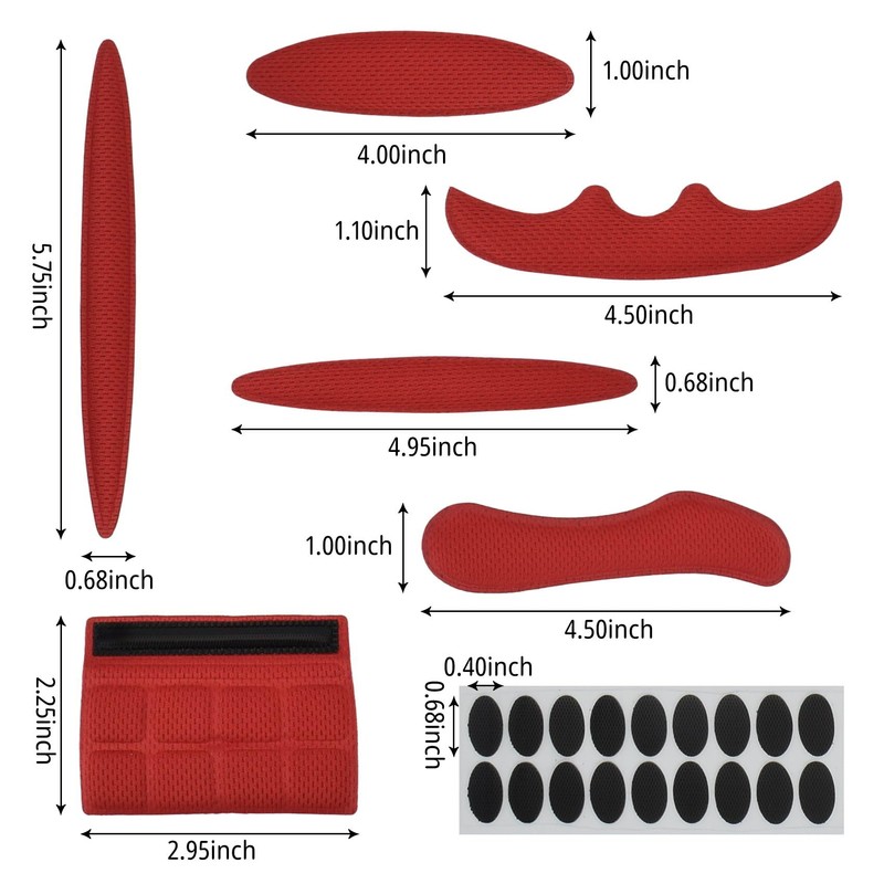 1 Set Cycle Helmet Pads, Helmet Padding Kit, Universal Foam