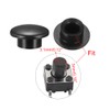 sourcing map 30pcs Tactile Push Button Switch Caps 3.1mm Hole