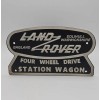 Pars Offroad - Land Rover Vintage Tail Gate Name Plate