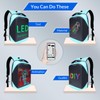 Crelander LED Laptop Backpack, Programmable Travel Backpack For Men And