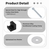AFEISOL Truck Tool Box Mounting Kit for Pickup Truck Bed