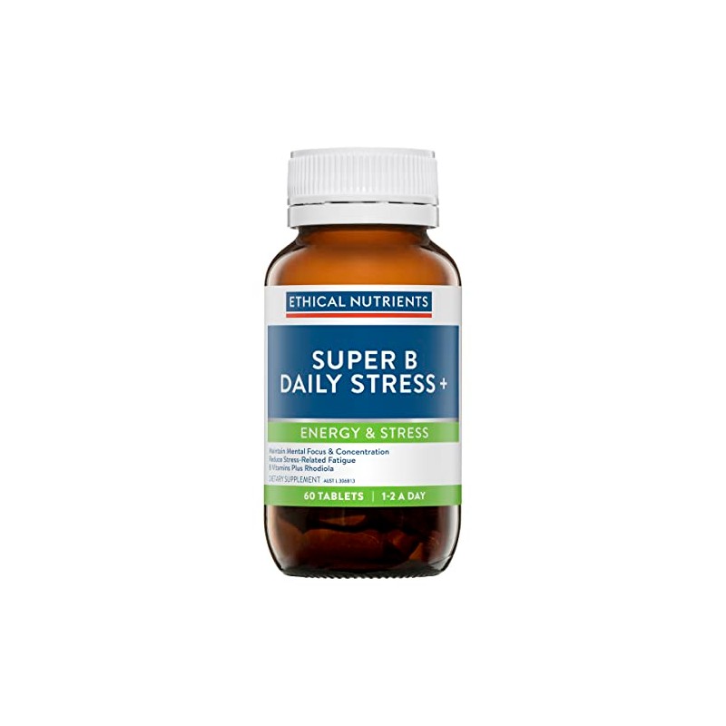Ethical Nutrients Super B Daily Stress + 60 Tablets