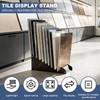 2 Pcs Tile Sample Rack, 10-tier Tile Sample Display Stand,
