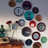 30pcs Adhesive Wall Plate Hangers, Invisible Vertical Plate Holders for