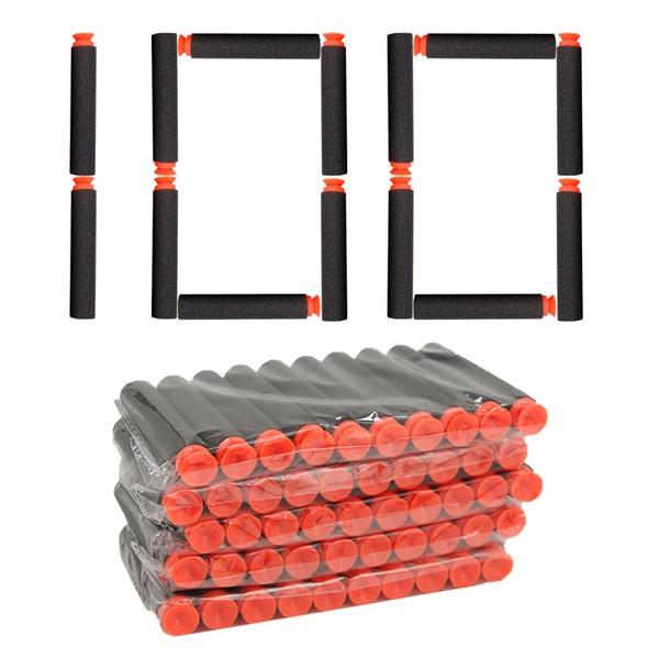 WALWAL 100 PCS Suction Darts Foam Bullet Refill Pack -