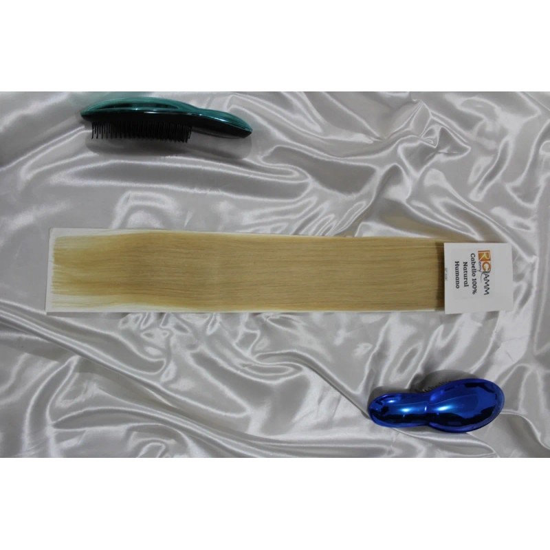 Extensión Cortina Pelo 100% Cabello Natural Humano 22 Rubia