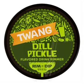 Dill Pickle Cocktail Rimming Salt, Garnish Drink Rimmer for Bloody Marys, Micheladas, Margaritas (Pack of 1)