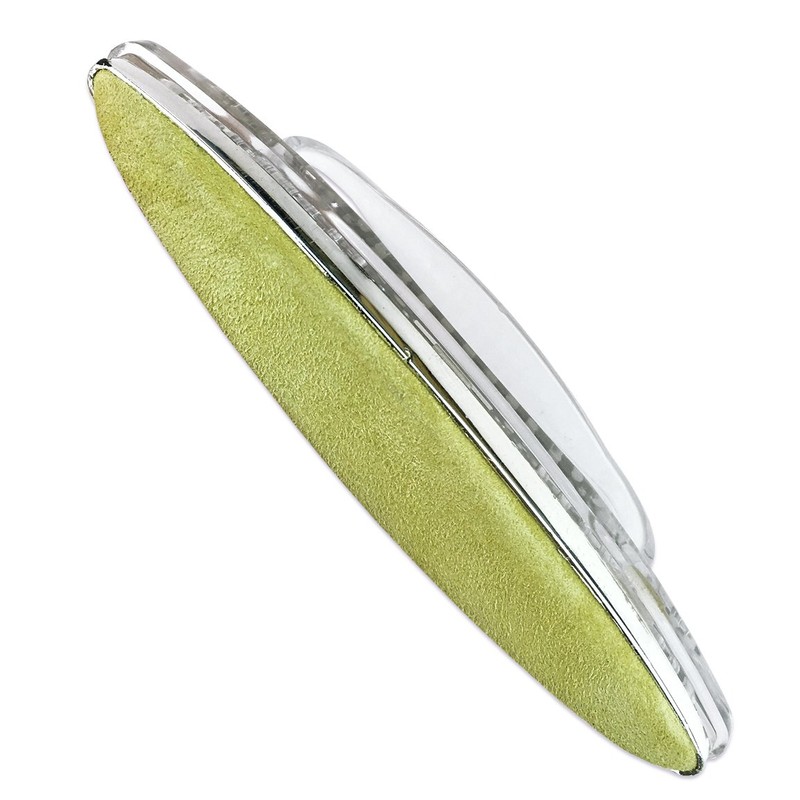 (1 piece) FUJI Professional 5" Chamois Nail Buffer with removable