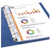 OXFORD Box of 100 Perforated Sleeves A4 Polypro Grained Thickness