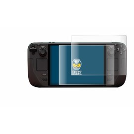 BROTECT Pack of 2 Full Cover Screen Protectors for Valve Steam Deck OLED Full Screen Protector Film [3D Curved, Anti-Fingerprint, Crystal Clear]