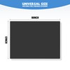 Mymonfif Tempered Glass Cutting Board for Kitchen, Black Glass Board