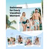 PATPAT Matching Swimsuits for Family Mommy and Me Swimsuits Two