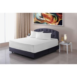 joluzzy Terry Cotton Mattress Protector 54″ x 80", Fitted Sheet Mattress Cover, 18" Deep Pocket - Waterproof, Breathable, Stretchable and Noiseless (Full XL)