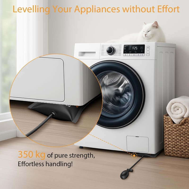 Maxetodo 1 x Air Cushion Set with Foot Pump