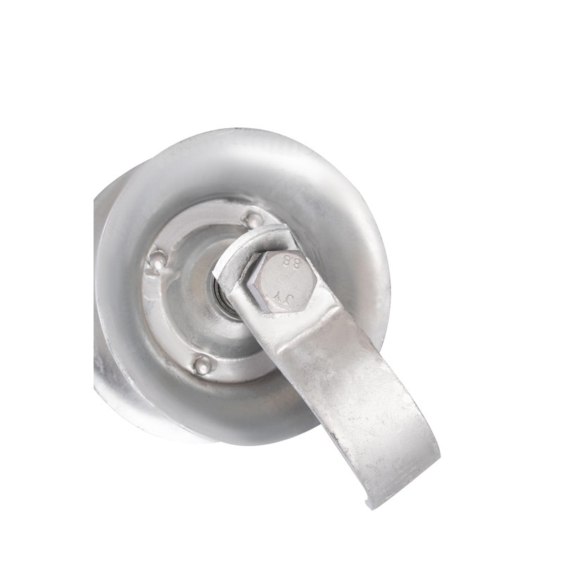 Sliding Gate Rollers 5" Galvanized Steel Pipe Track Roller for