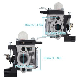 Atunee A021004600 Carburetor for Echo SRM-2620 SRM-2620T 26X BRD2620 HCA2620 PAS2620 PE2620 T262X LE262 with Air Fil-ter Kit Replace A226002030