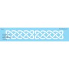 Stencils-by-Joanie Joanie Celtic Knot Stencil 2" Chain Weave Border Irish