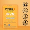 Vitron-C Iron Supplement, Immunity Support Iron Supplements with Vitamin C,
