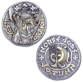 Loki Viking Norse God of Mischief and Chaos Ancient Collectible Coin