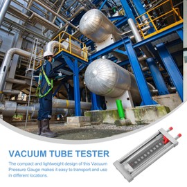 JECOMPRIS U-Shaped Pressure Gauge Water Column Manometer High Accuracy Manometer Sensor