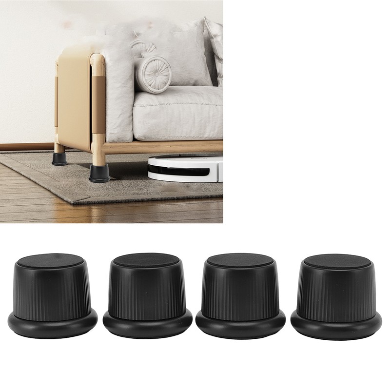 4Pcs Height Adjustable Furniture Riser Wear Resistant Non Slip Furniture