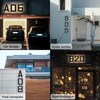 9" Solar Powered House Numbers for Outside Light Up, CARPESUN