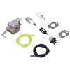Carburetor Spark Plug Tubing Kit for Homelite UT‑10781 UT‑10926 33cc