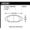 Hawk Performance HB361N.622 HP Plus Brake Pad
