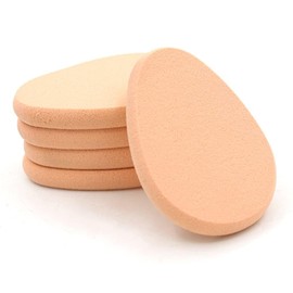 5Pcs Makeup Sponges Supplement, Beauty Face Primer Compact Powder Puff, Blender Sponge Replacement for Cosmetic Flawless Foundation, Sensitive and All Skin Types, Makeup Brushes and Tools