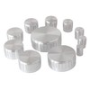 Knob 11-piece set silver range