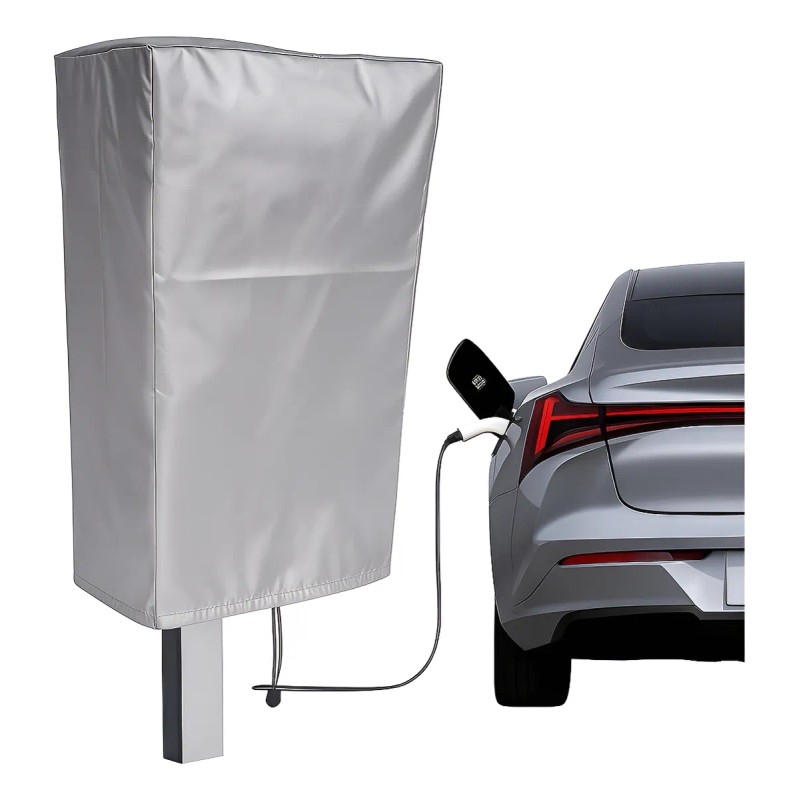 Funda Impermeable Byd Para Cargador Eléctrico Plata