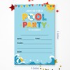WENFLY Pool Party Invitation Cards, Summer Swimming Party for Birthday