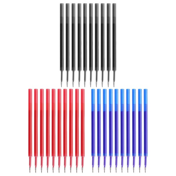 30 Pieces of Erasable Refills, Replacement Refills, Writing Tools, Study