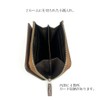 Hiroko Koshino Coin Purse hh-aa014 Sheep Leather, Graduated Processing, Pass