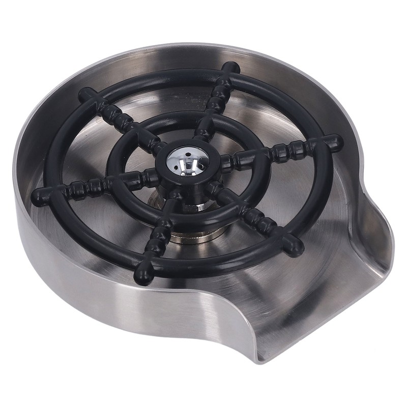 Kitchen Sink Glass Rinser Bar High Pressure Automatic Cup Washer
