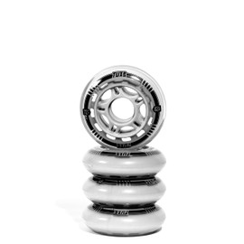 Tuxs Inline Skates Wheels 82A Inline Wheels Replacement Wheels for Inline Skating Leisure Skating Indoor and Outdoor (72 x 24 mm)