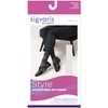 Sigvaris Women’s Style Microfiber Patterns 830 Closed Toe Calf-High Socks