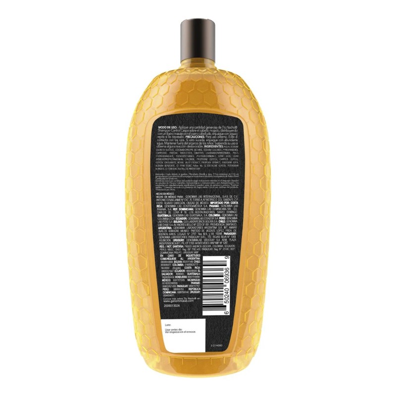 Shampoo Tío Nacho Anti-caida Tío Nacho Control Caspa Con Propóleo