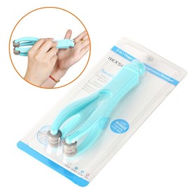 Relaxing Hand Stretching Finger Ball Massager Ball Finger Palm Massager (Random Color) 5ea