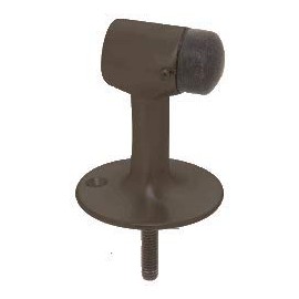 C.R. LAURENCE DL2522DU CRL Dark Bronze Floor Mounted Heavy-Duty Door Stop