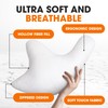 Cheer Collection Rotator Cuff Pillow (White) - Shoulder Surgery Pillow