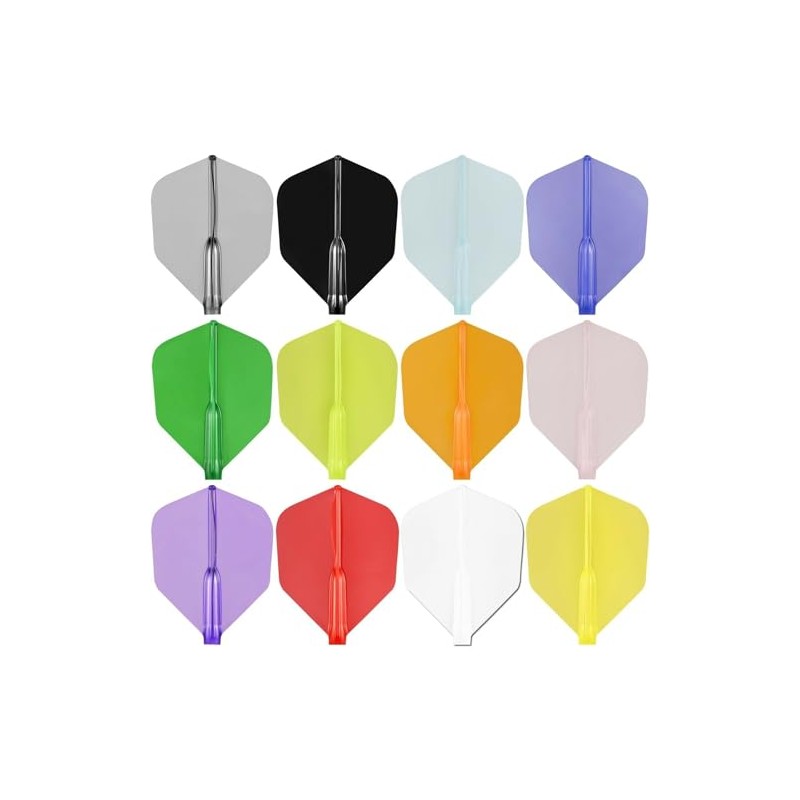 COSMO DARTS フライト Fit Flight AIR シェープ レッド 3枚入り