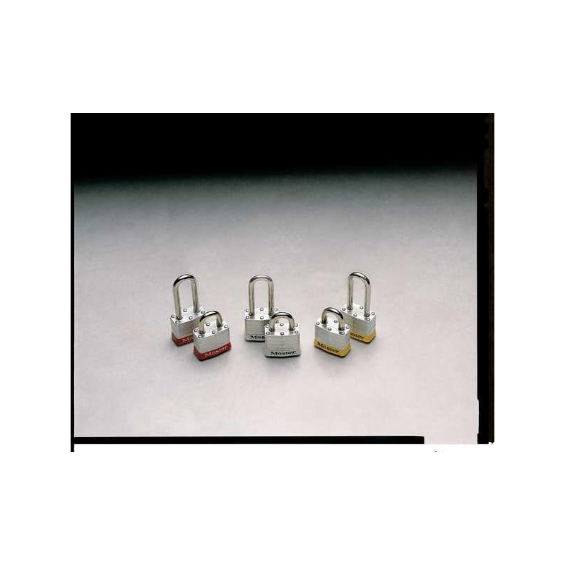 Lockout Padlock, KA, White, 9/32 in. Dia.