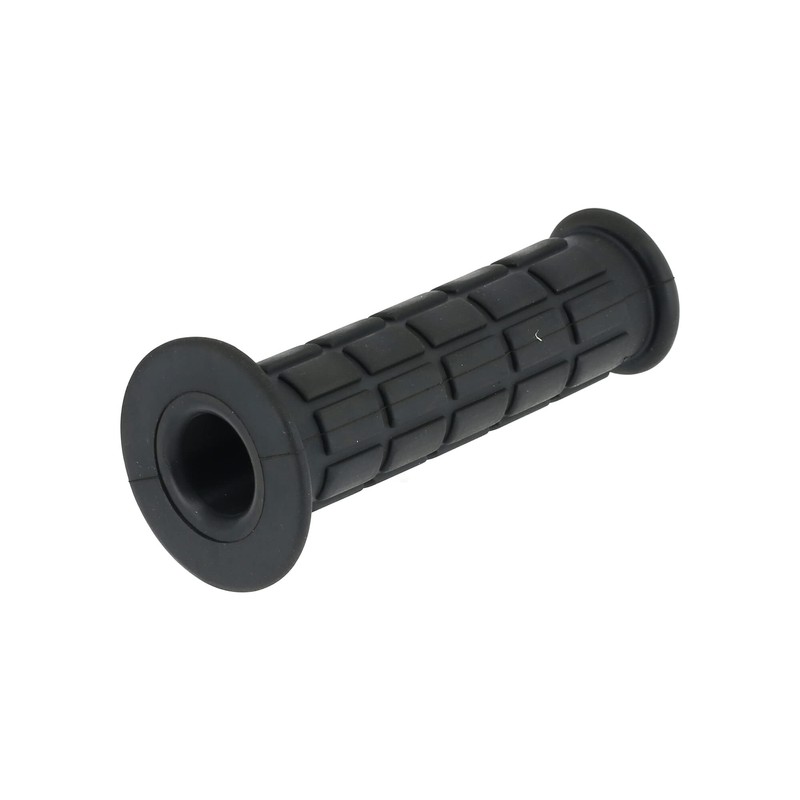 Handlebar grip rubber left, firm grip, with waffle pattern -