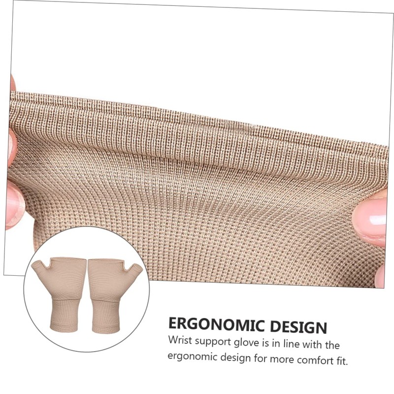 FOMIYES Ergonomic Wrist Support Gloves Thumb Brace Compression Brace for