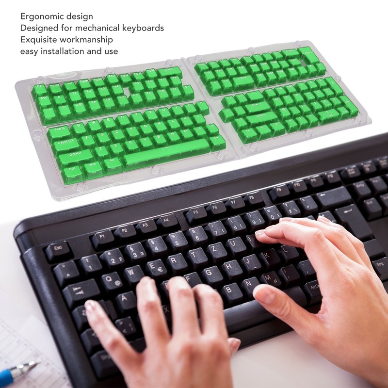 132 Keys Keyboard Keycaps ABS OEM Height Overmolding Injection Molding
