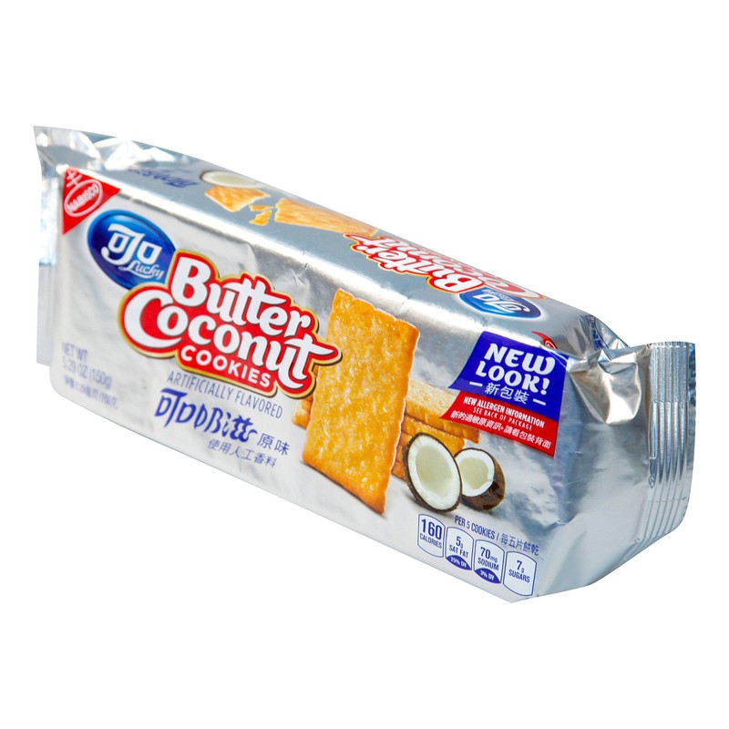 Kraft Delicious Butter Coconut Cookies 6.7 Ounce Pack Support Local