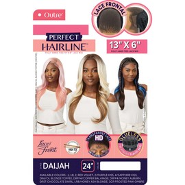 Outre Lace Front Wig - Perfect Hair Line 13X6 - Daijah (DRFF4/COPPER BALAYAGE)