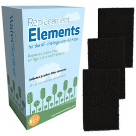 WaterSentinel RE-1 Refrigerator Replacement Air Filter: Fits all refrigerator brands