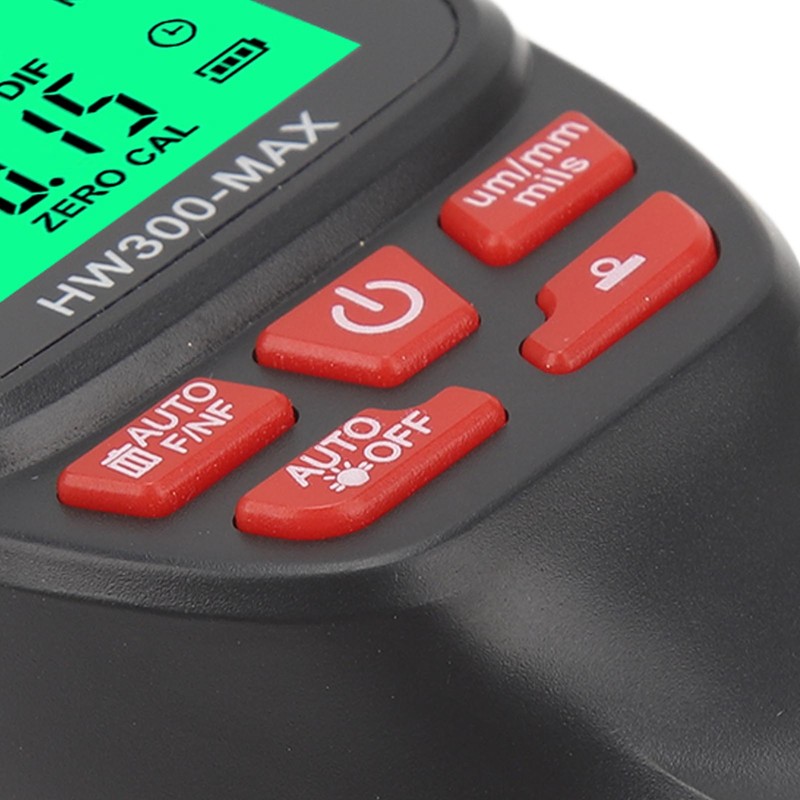 Coating Thickness Gauge High Accuracy Digital Thickness Measuring Tool for